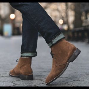 Thursday Chukka Boots - Scout Honey Suede (8)